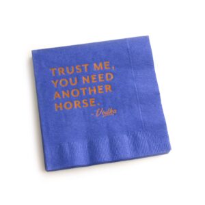 Cocktail Napkin: Trust Me