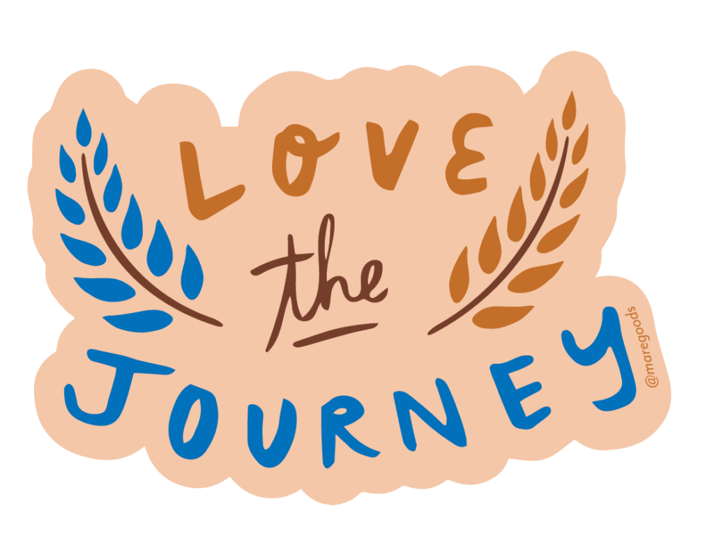 Sticker: Love the Journey