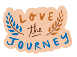 Sticker: Love the Journey