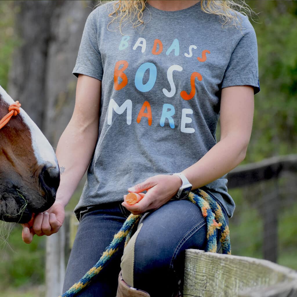 Tee: Badass Boss Mare