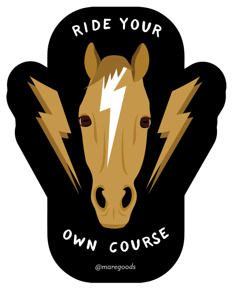 Sticker: Ride Your Own Course