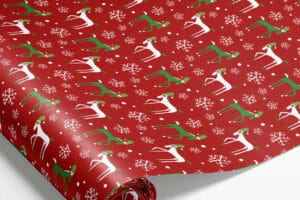 Gift Wrap: Santa Ponies