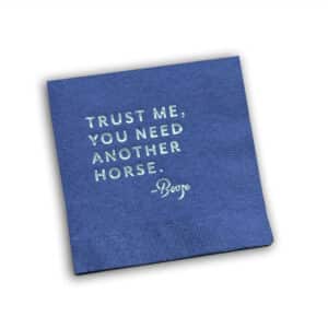 Cocktail Napkin: Trust Me