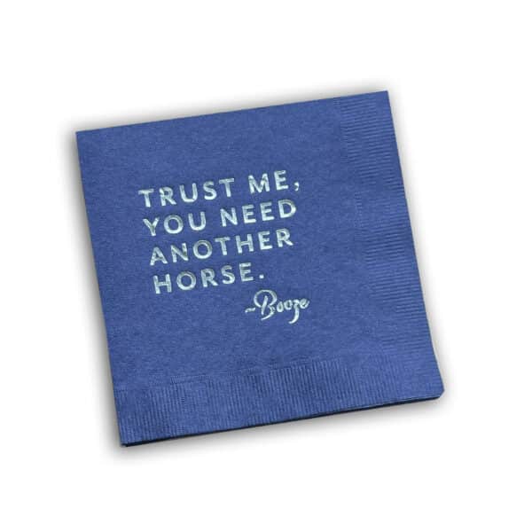 Cocktail Napkin: Trust Me