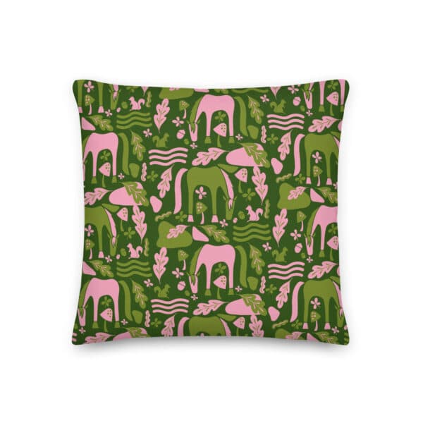 Pillow: Hope Springs (Preppy Pink) - Image 2