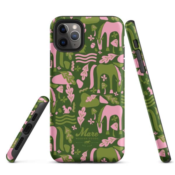 iPhone® Tough Case: Hope Springs (Preppy Pink) - Image 4