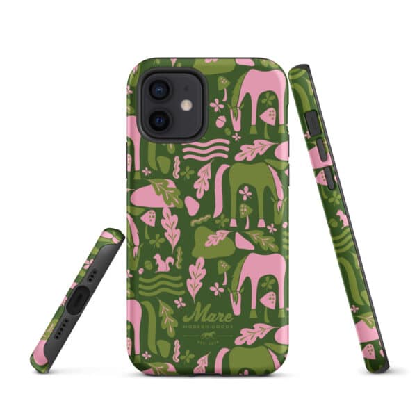 iPhone® Tough Case: Hope Springs (Preppy Pink) - Image 6