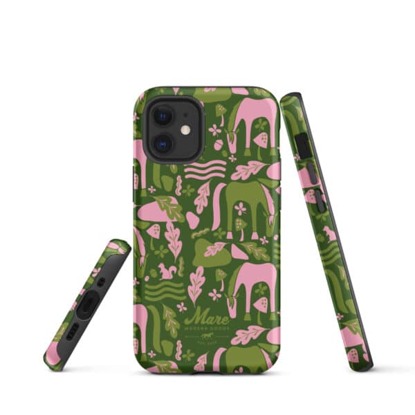 iPhone® Tough Case: Hope Springs (Preppy Pink) - Image 5