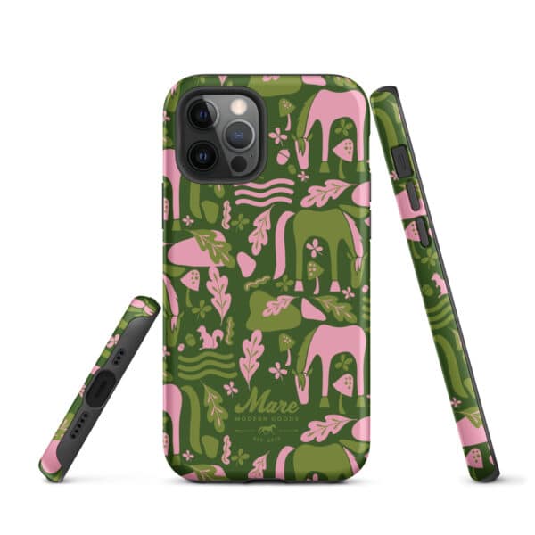 iPhone® Tough Case: Hope Springs (Preppy Pink) - Image 7