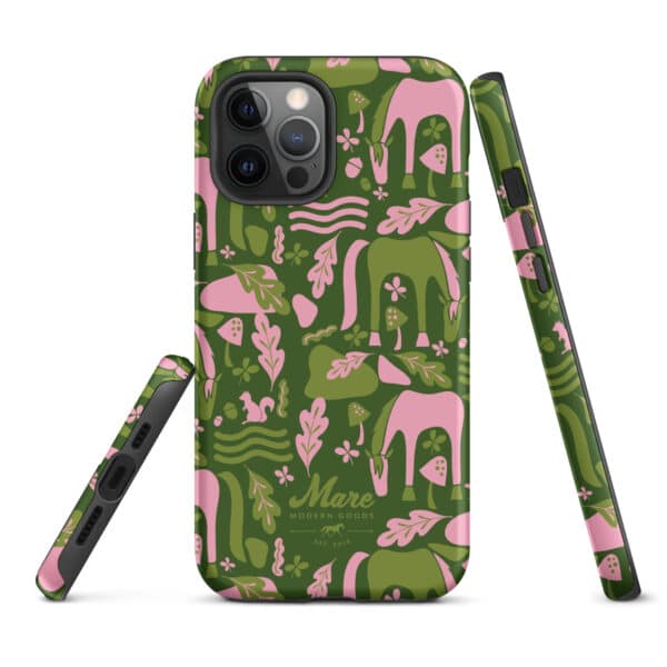 iPhone® Tough Case: Hope Springs (Preppy Pink) - Image 8