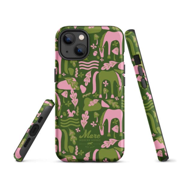 iPhone® Tough Case: Hope Springs (Preppy Pink) - Image 10