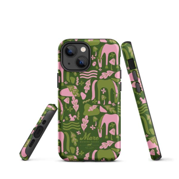 iPhone® Tough Case: Hope Springs (Preppy Pink) - Image 9