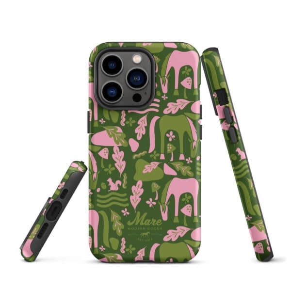 iPhone® Tough Case: Hope Springs (Preppy Pink) - Image 11