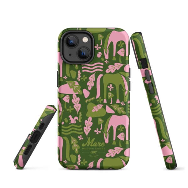 iPhone® Tough Case: Hope Springs (Preppy Pink) - Image 13