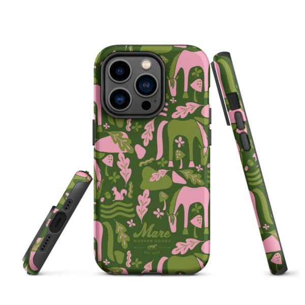 iPhone® Tough Case: Hope Springs (Preppy Pink) - Image 15