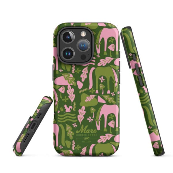 iPhone® Tough Case: Hope Springs (Preppy Pink) - Image 23