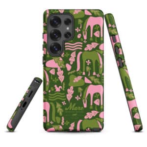 Samsung® Tough Case: Hope Springs (Preppy Pink)