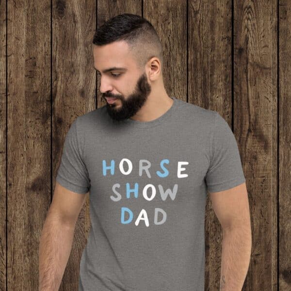Tee: Horse Show Dad