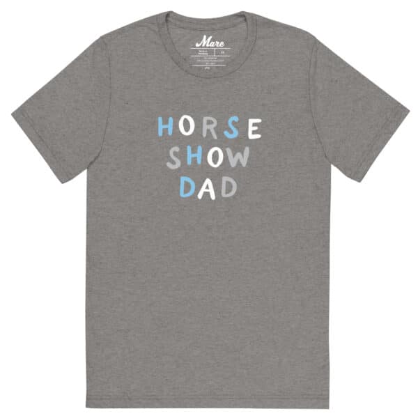 Tee: Horse Show Dad - Image 2