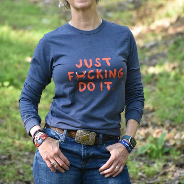 Unisex Long Sleeve Tee: Just Foxing Do It - Image 3