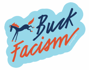 Sticker: Buck Facism