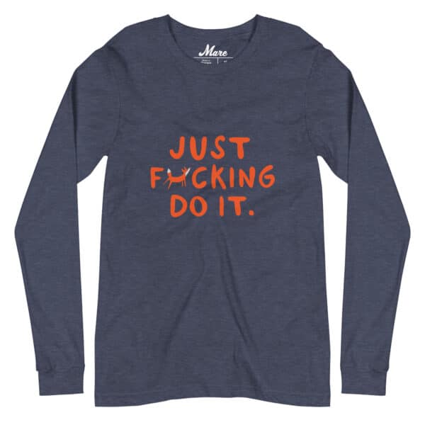 Unisex Long Sleeve Tee: Just Foxing Do It - Image 2