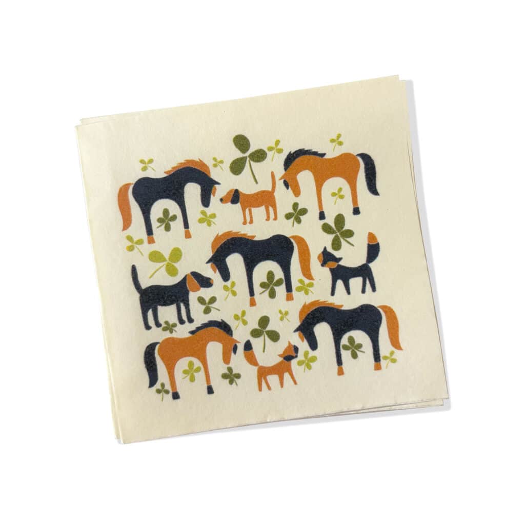 Cocktail Napkin: Foxy