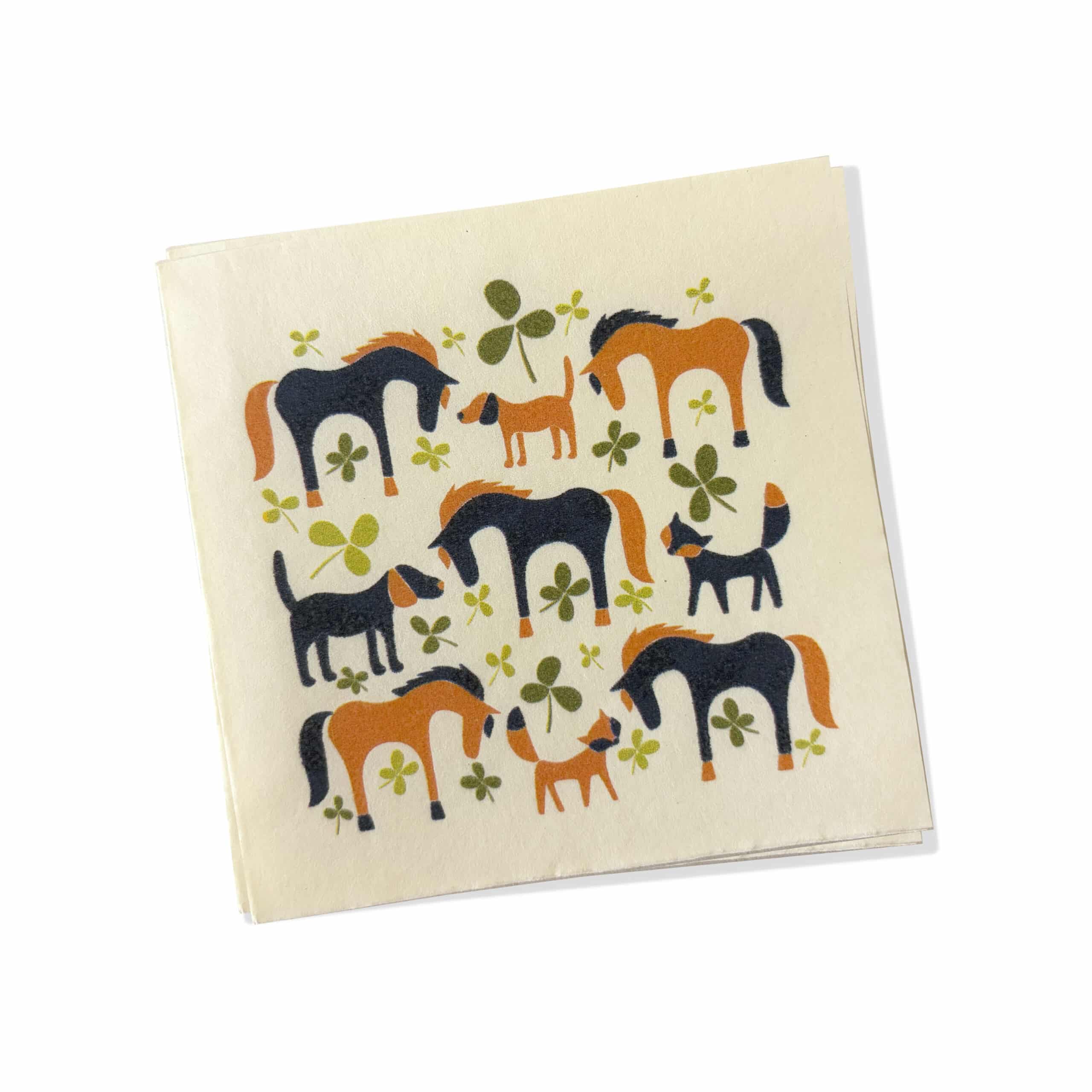 Cocktail Napkin: Foxy