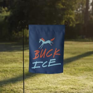 Garden flag: Buck Ice