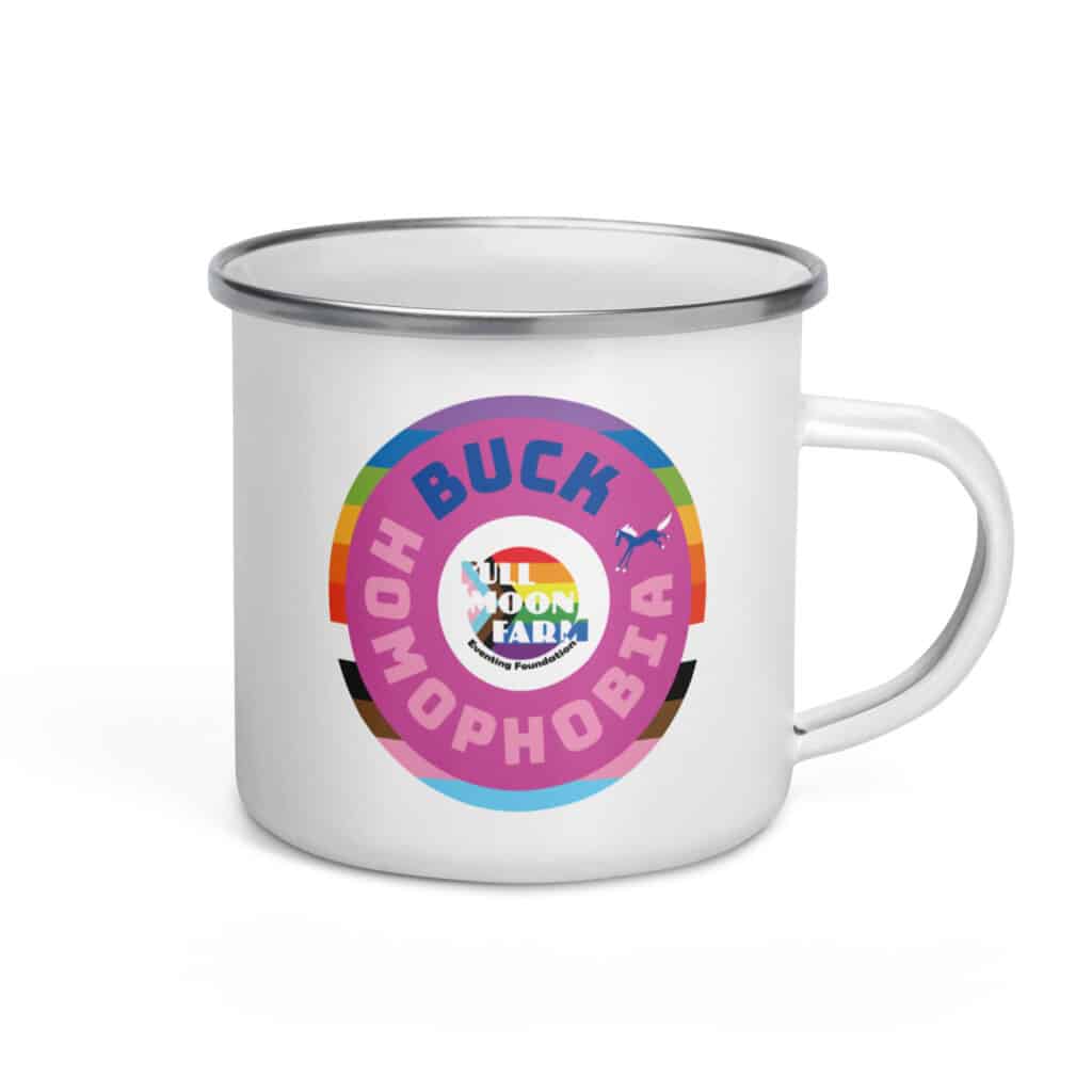 Enamel Mug: Buck Homophobia